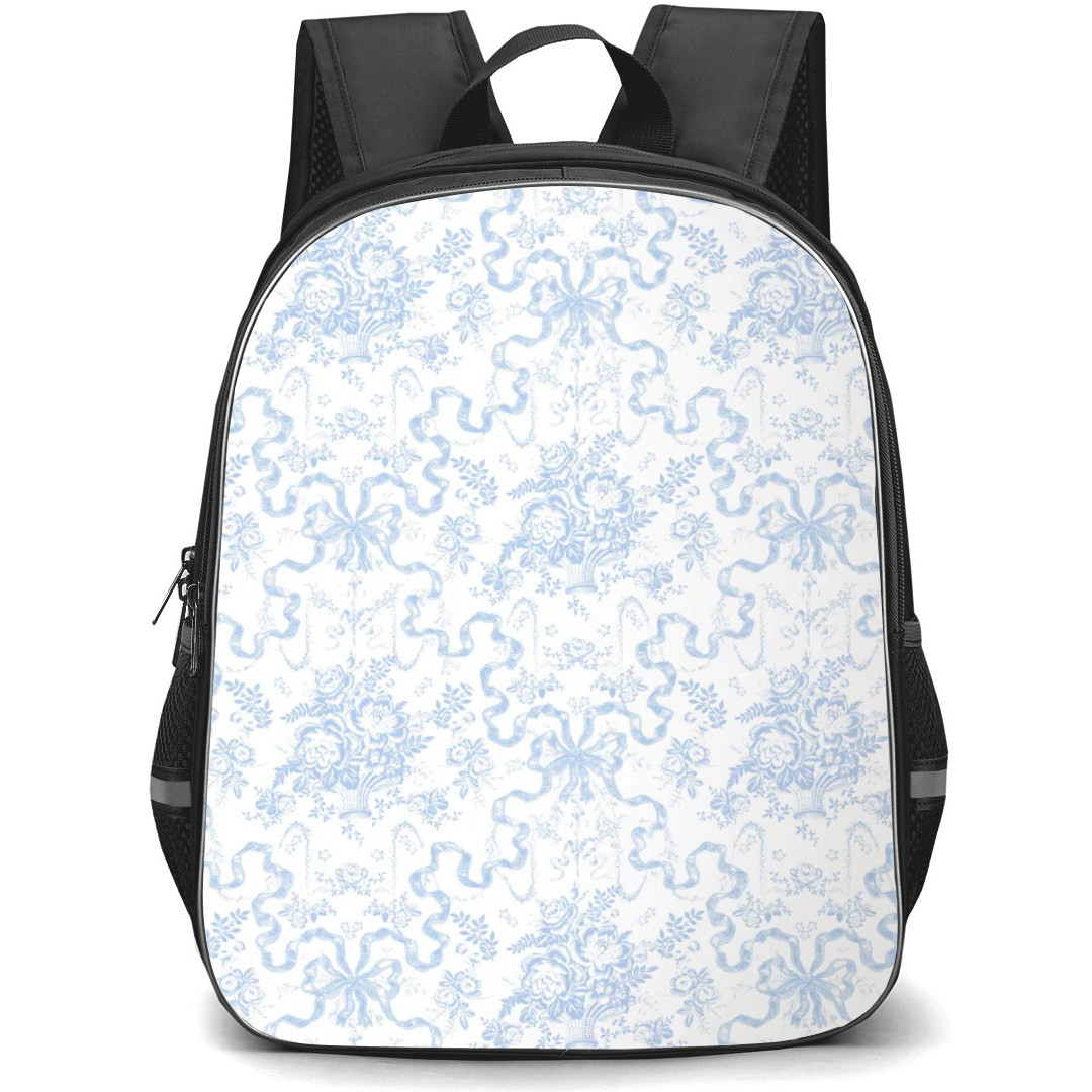 Love Shack Fancy Backpack StudentPack - Love Shack Fancy Blissingful Blue Fairytale Toile Standard Poster