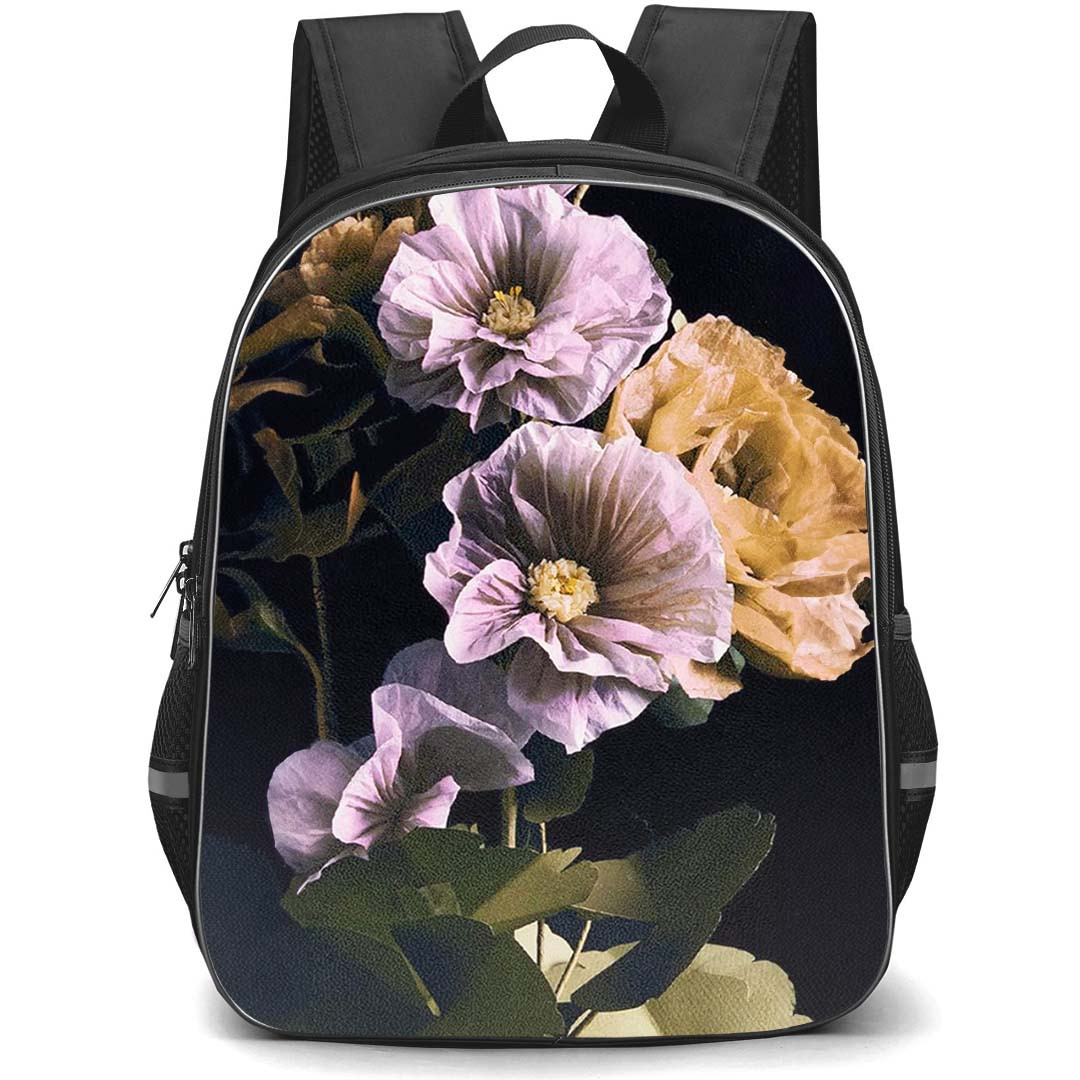 Ted Baker School Backpack StudentPack - Ted Baker Gladii Black Paper Flowers Art Poster