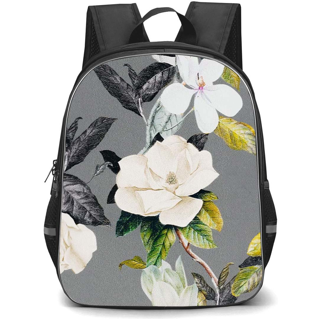 Ted Baker School Backpack StudentPack - Ted Baker Grey Flower Art Poster