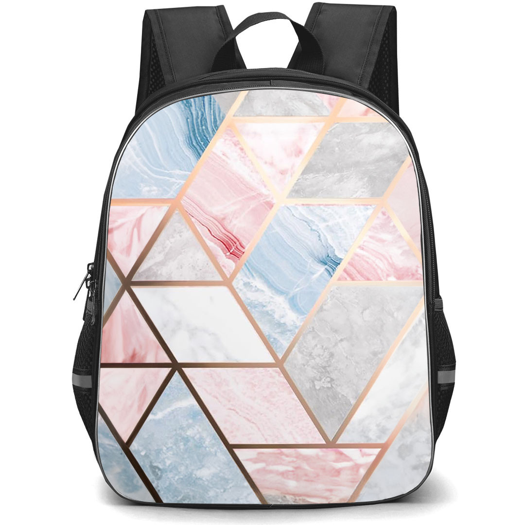 Velvet Caviar School Backpack StudentPack - Velvet Caviar Geometric Marble Poster