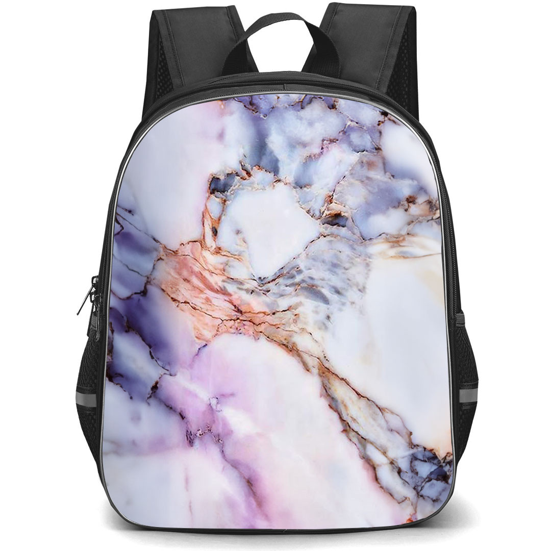 Velvet Caviar School Backpack StudentPack - Velvet Caviar White Marble Poster