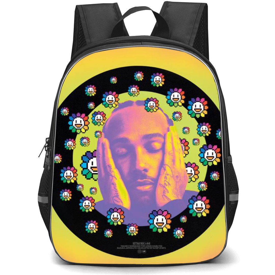 Takashi Murakami Backpack StudentPack - Takashi Murakami X Lewis Hamilton Poster