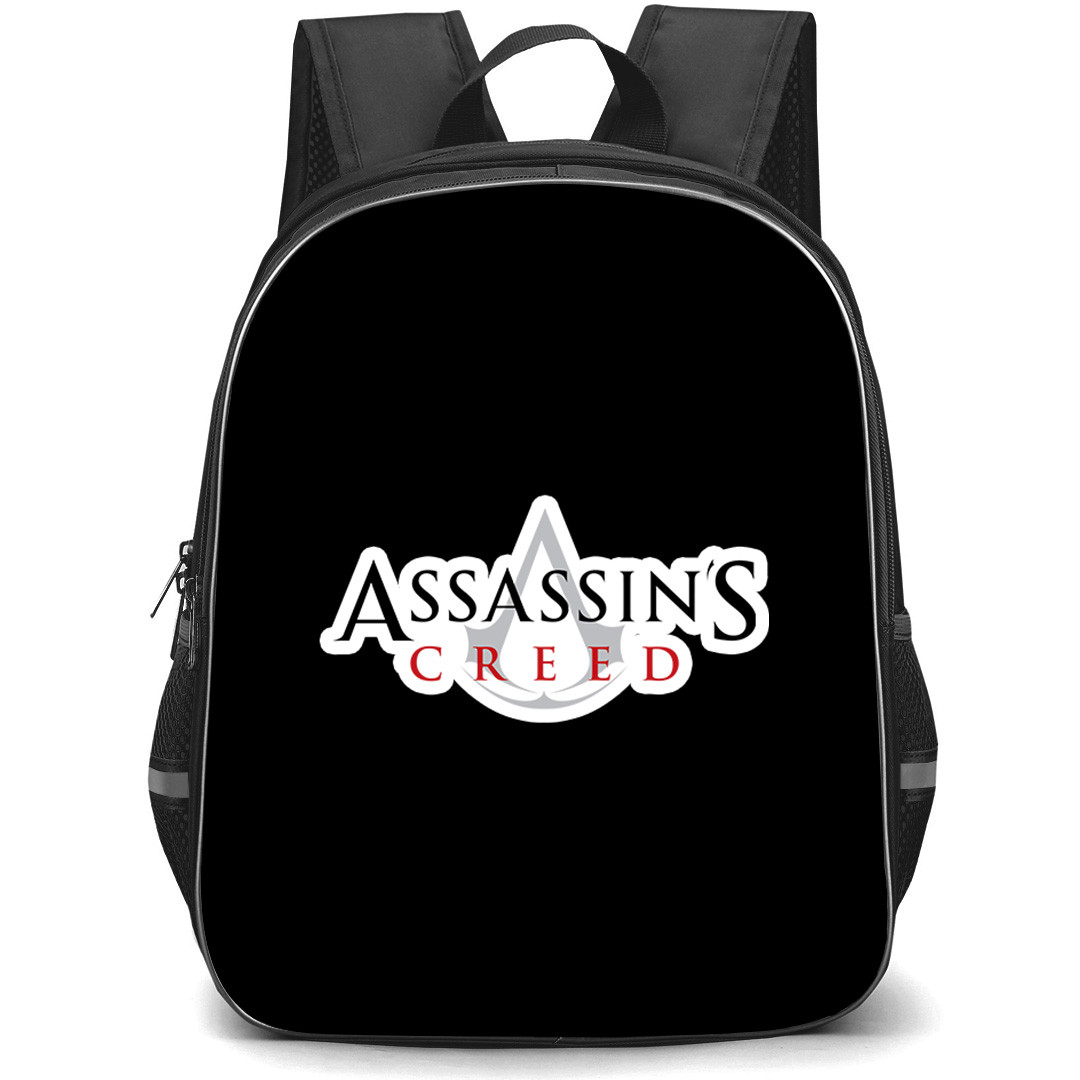 Assassins Creed Backpack School Bag StudentPack - Assassins Creed Logo Sticker
