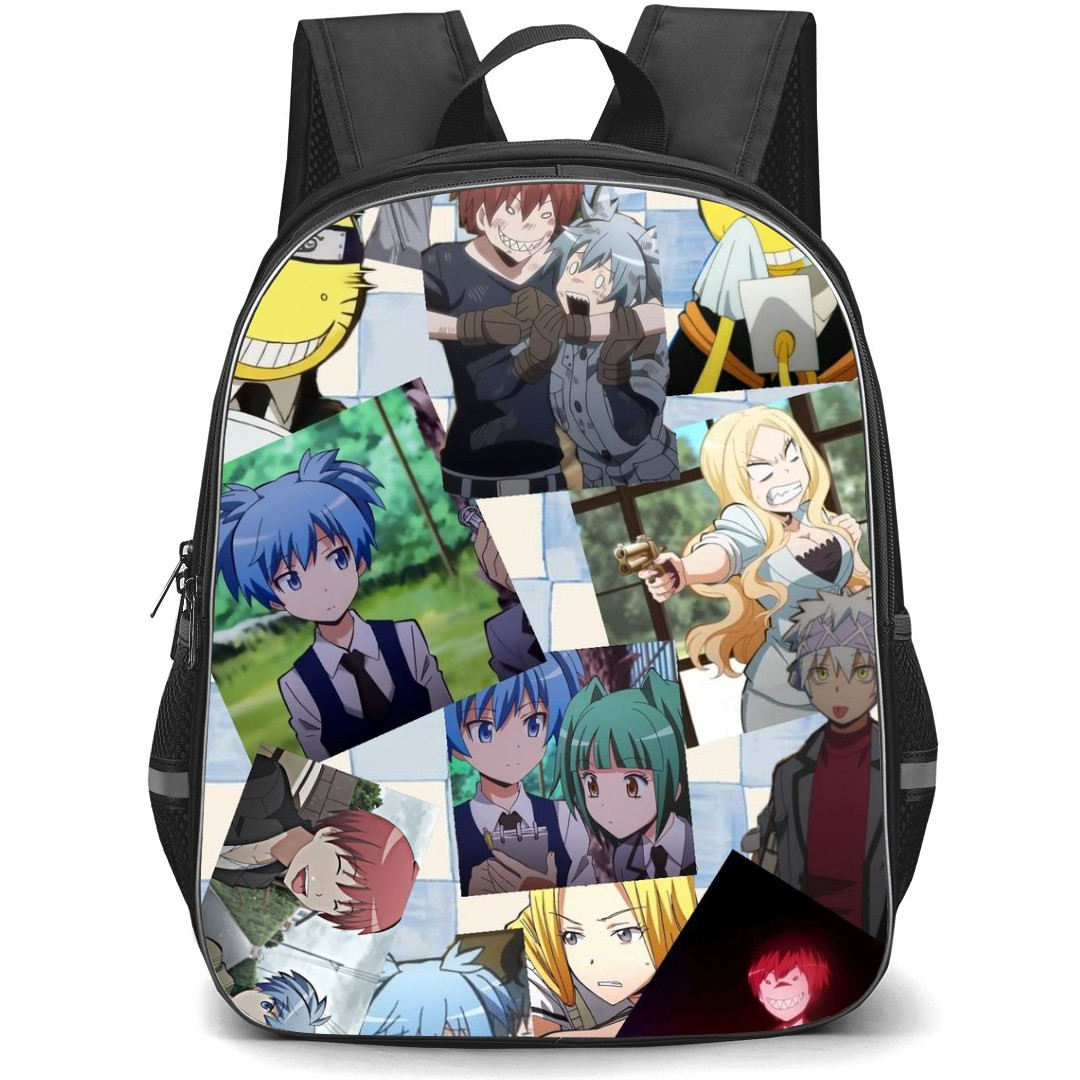 Assassination Classroom Backpack StudentPack - Assassination Classroom Character Collage Poster