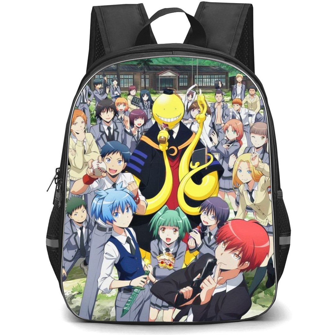 Assassination Classroom Backpack StudentPack - Assassination Classroom Group Anime Art Poster