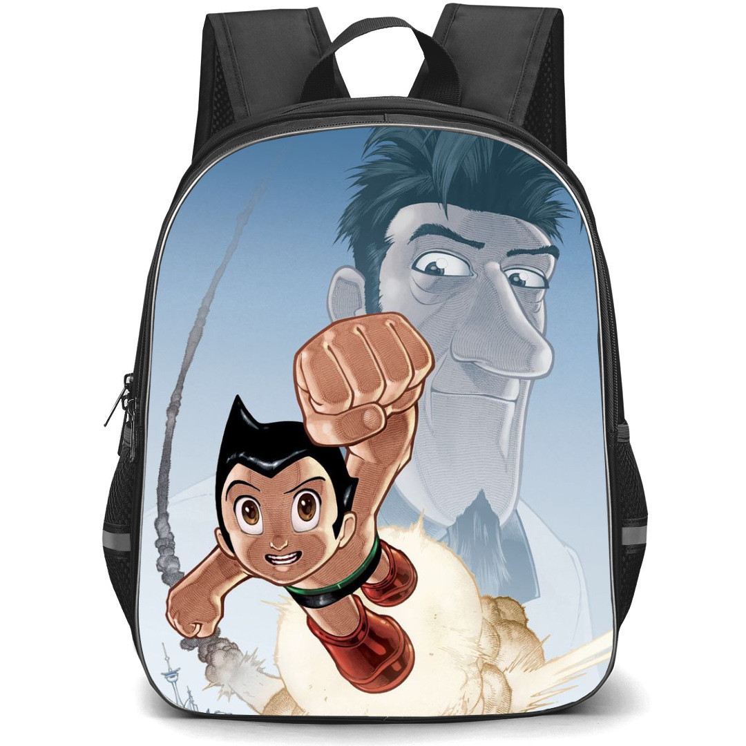 Astro Boy Backpack StudentPack - Astro Boy Dr Tenma Face As Background