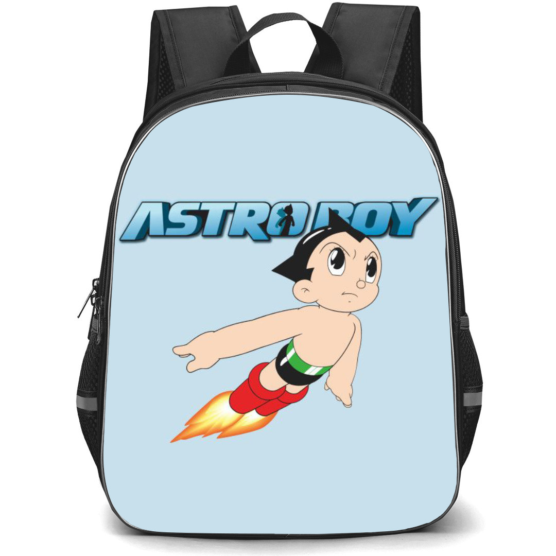 Astro Boy Backpack StudentPack - Astro Boy Flying With Blue Logo