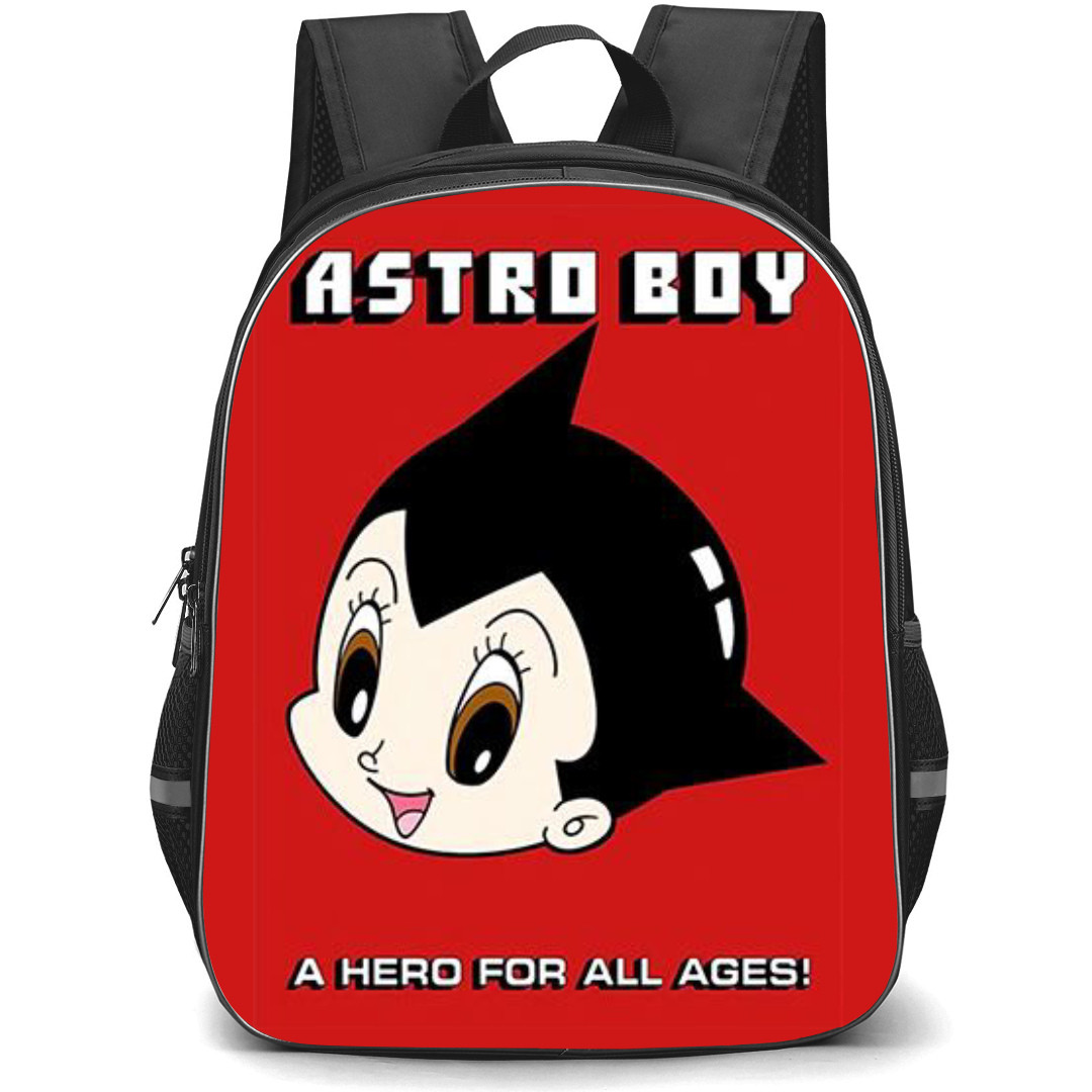 Astro Boy Backpack StudentPack - Astro Boy Hero For All Ages Face Portrait