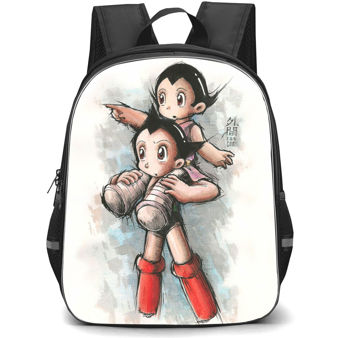 Astro Boy Backpack StudentPack - Astro Boy Uran Carrying Vintage Illustration