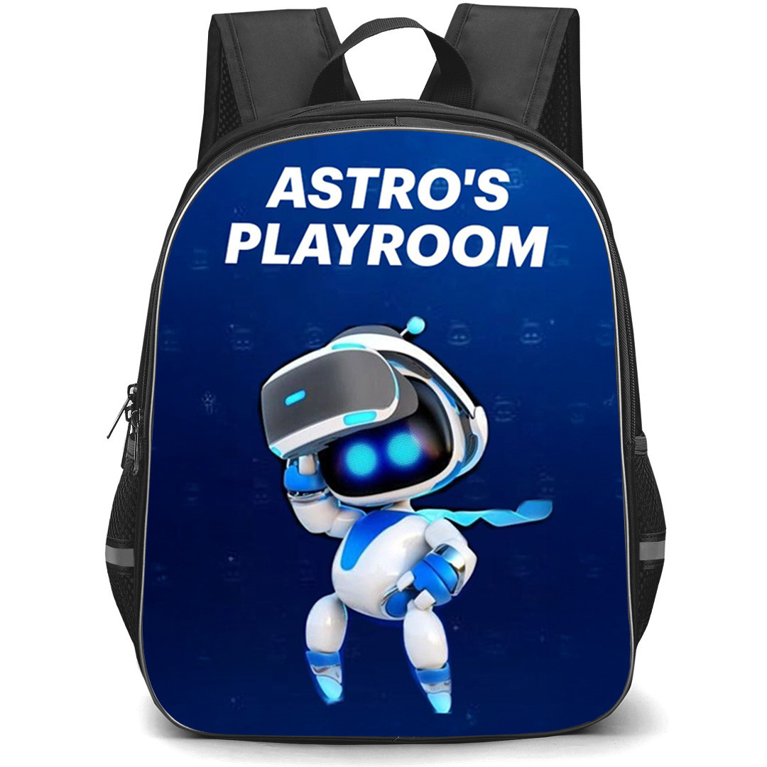 Astro Bot Backpack School Bag StudentPack - Astro Bot Astros Playroom 2020 Poster