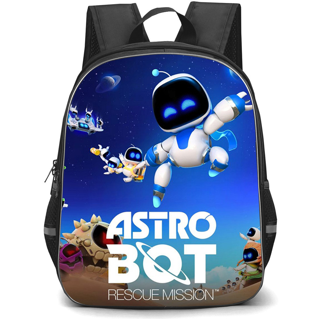 Astro Bot Backpack School Bag StudentPack - Astro Bot Rescue Mission Poster