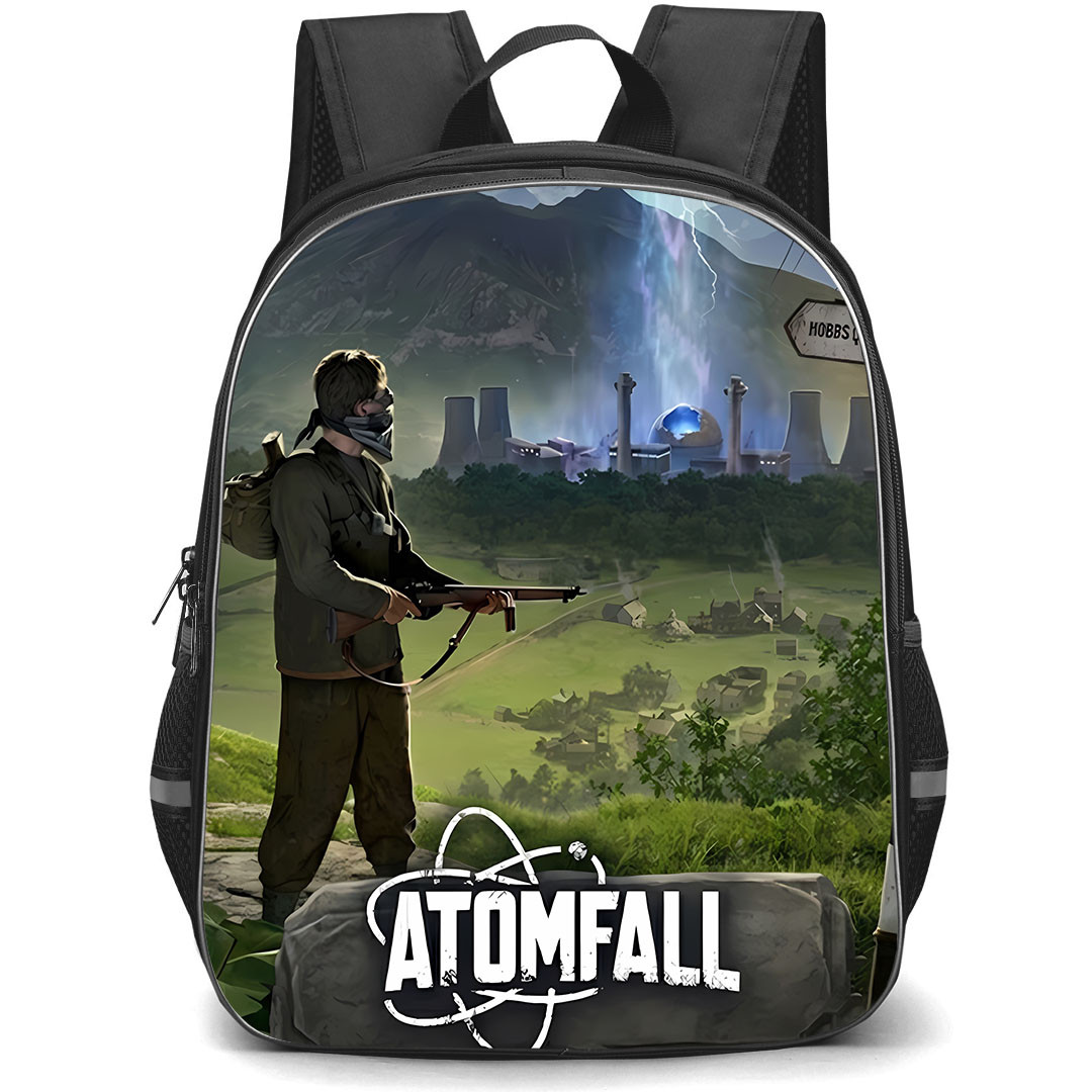 Atomfall Backpack School Bag StudentPack - Atomfall Game Cover Art