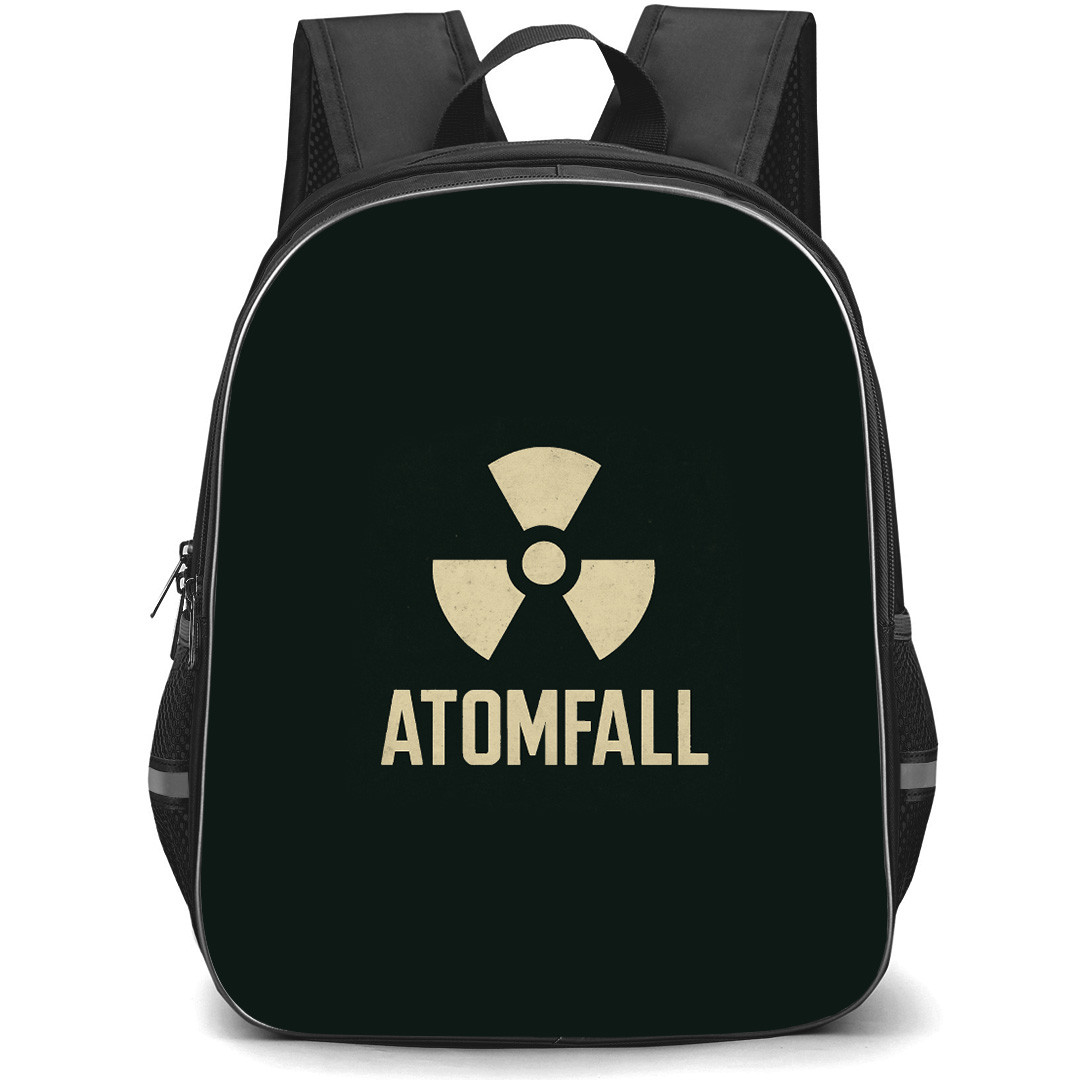 Atomfall Backpack School Bag StudentPack - Atomfall Game Logo Poster