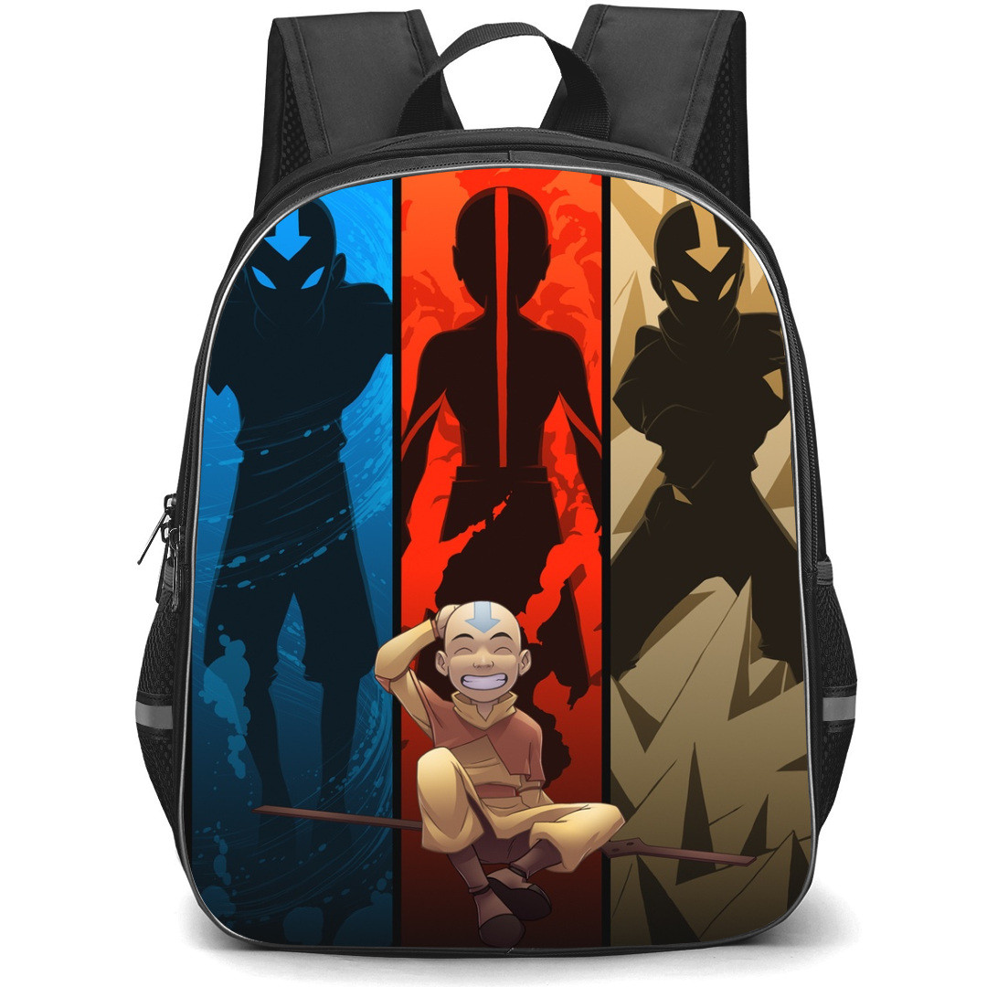 Avatar The Last Airbender Aang Backpack StudentPack - Aang Power Kraft Paper Sticker