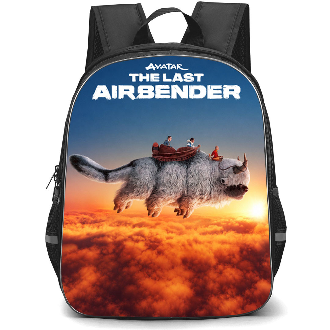 Avatar The Last Airbender Backpack School Bag StudentPack - Avatar The Last Airbender Characters Soaring In Skies Series Poster
