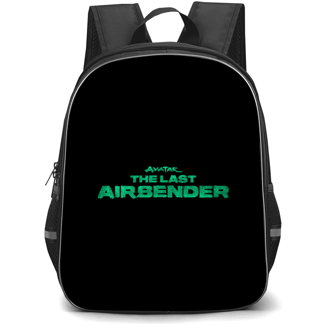 Avatar The Last Airbender Backpack School Bag StudentPack - Avatar The Last Airbender Green Series Logo Sticker