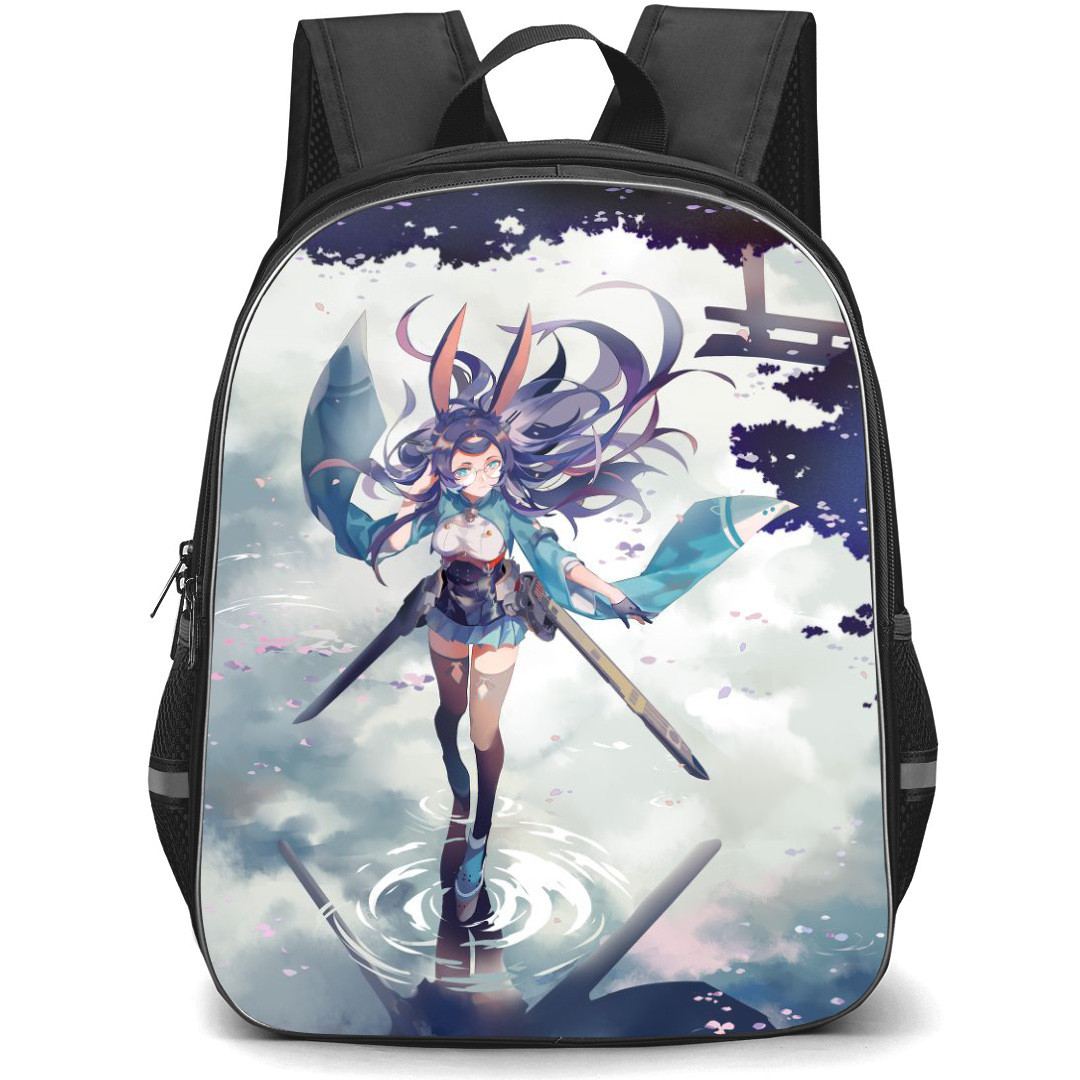 Azur Lane Souryuu Backpack StudentPack - Souryuu Standing On Water Anime Art Poster