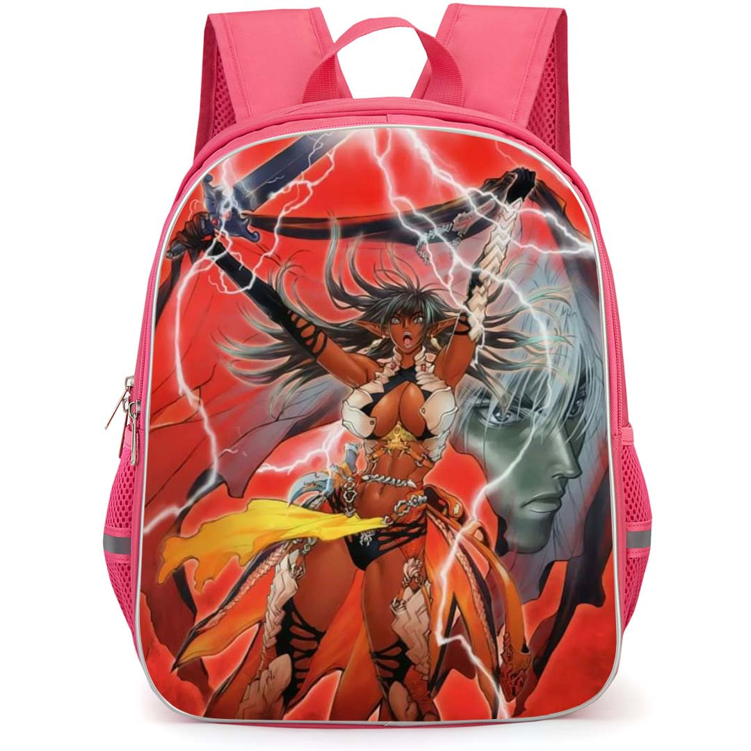 Bastard Heavy Metal Dark Fantasy Arshes Backpack School Bag StudentPack - Arshes Power Shouting Portrait Poster