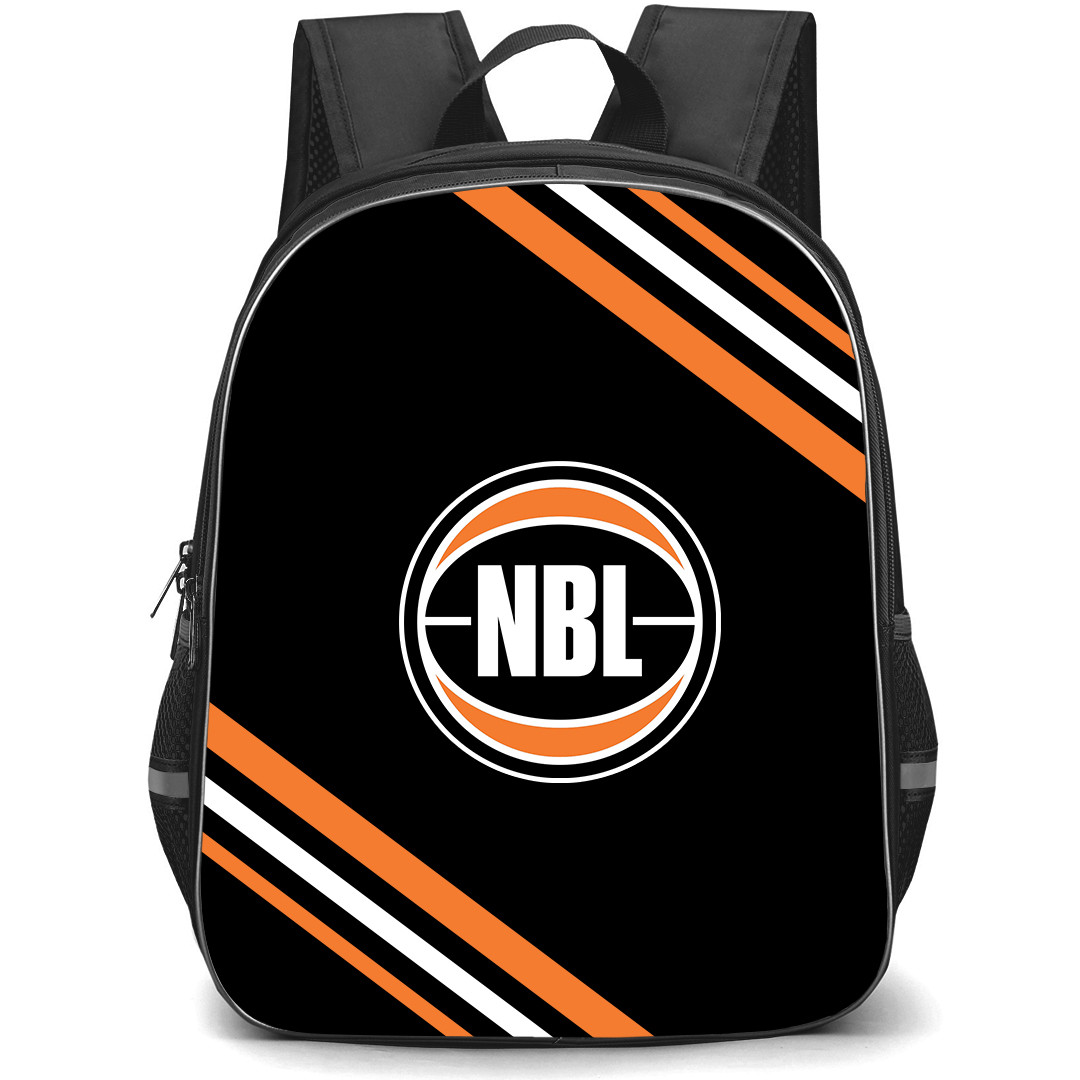 Australia NBL National Basketball League Backpack School Bag StudentPack - Large Logo With Stripe