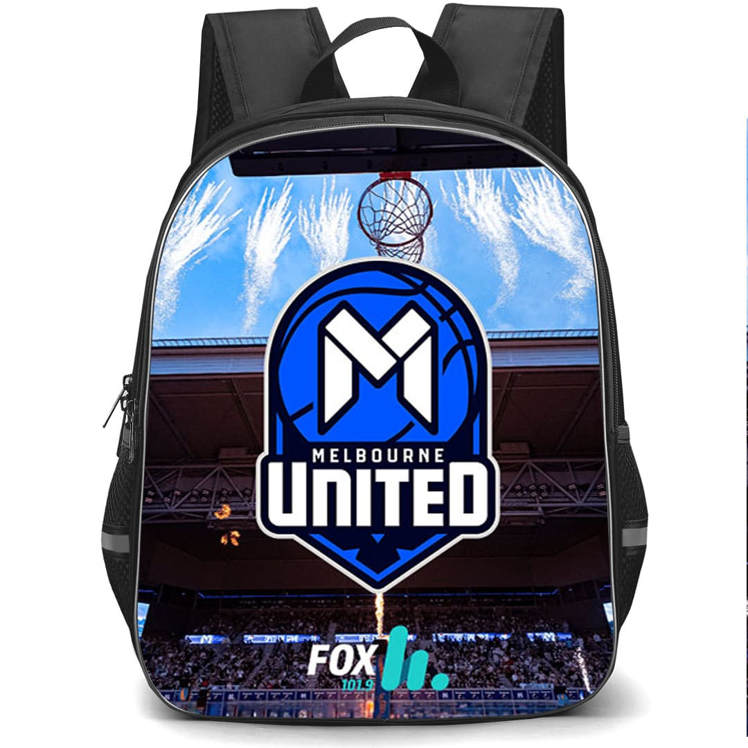 National Basketball League Melbourne United Backpack School Bag StudentPack - Melbourne United NBL26 Poster