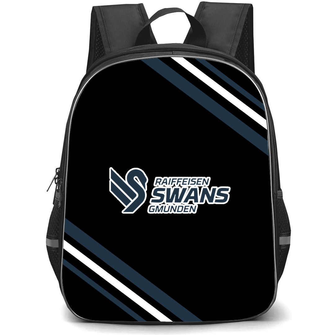 Basket Swans Gmunden Backpack School Bag StudentPack - Large Logo With Stripe