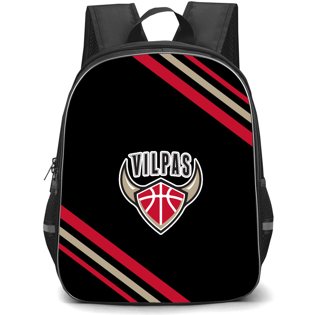 Salon Vilpas Backpack School Bag StudentPack - Large Logo With Stripe