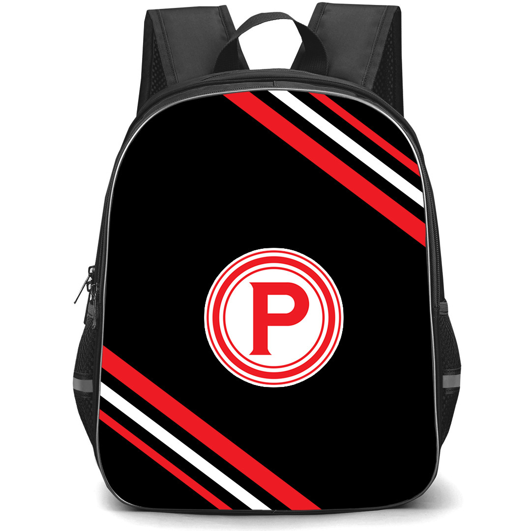 Tampereen Pyrinto Backpack School Bag StudentPack - Large Logo With Stripe