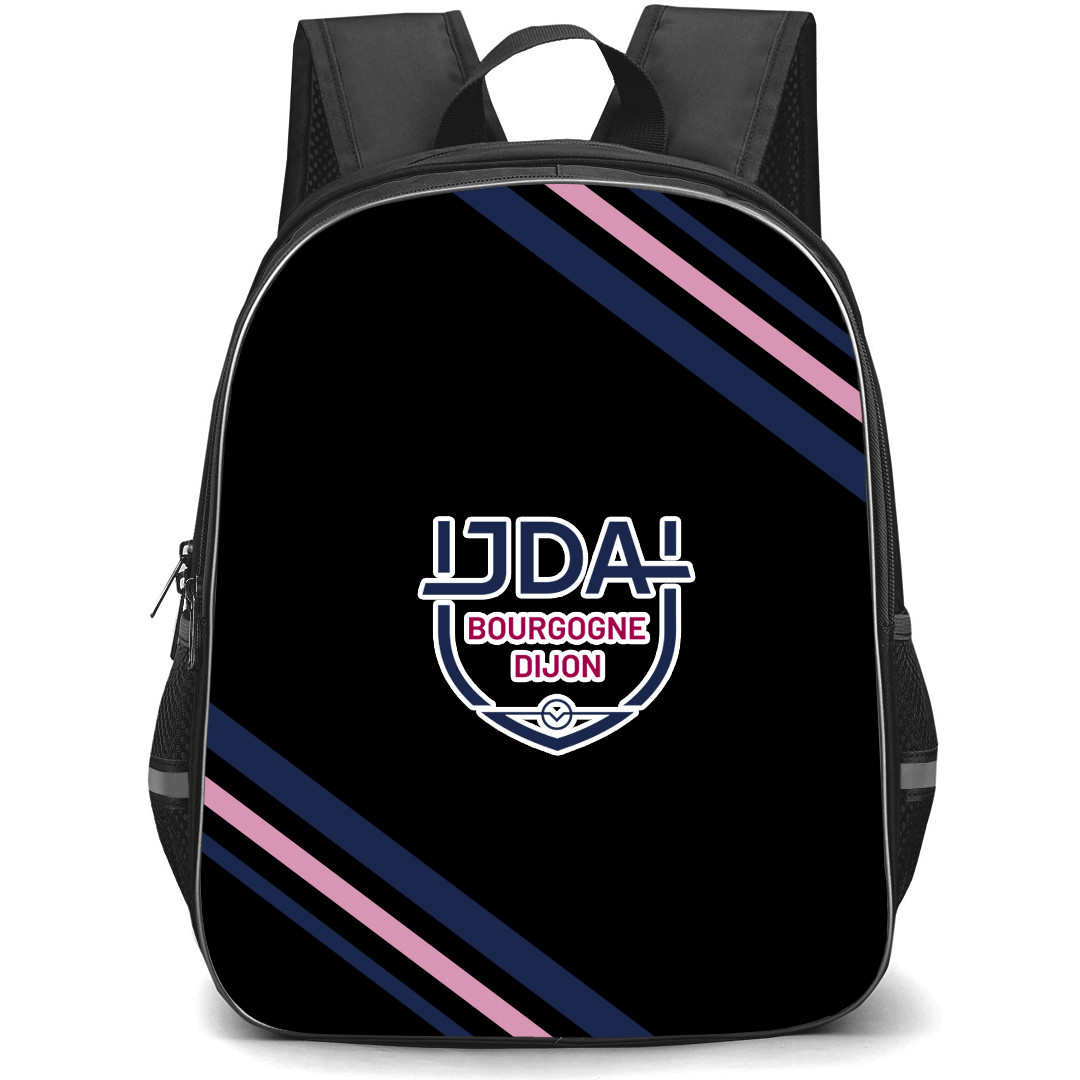 Jeanne d'Arc Dijon Basket Backpack School Bag StudentPack - Large Logo With Stripe