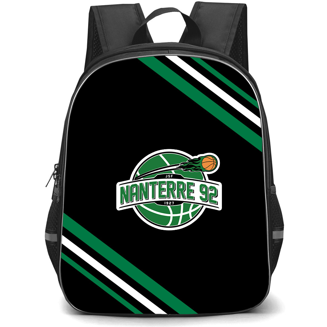 Nanterre 92 Backpack School Bag StudentPack - Large Logo With Stripe