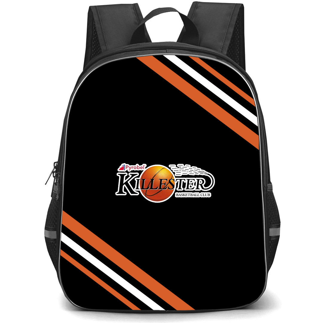 Killester Basketball Club Backpack School Bag StudentPack - Killester Basketball Club Large Logo With Stripe