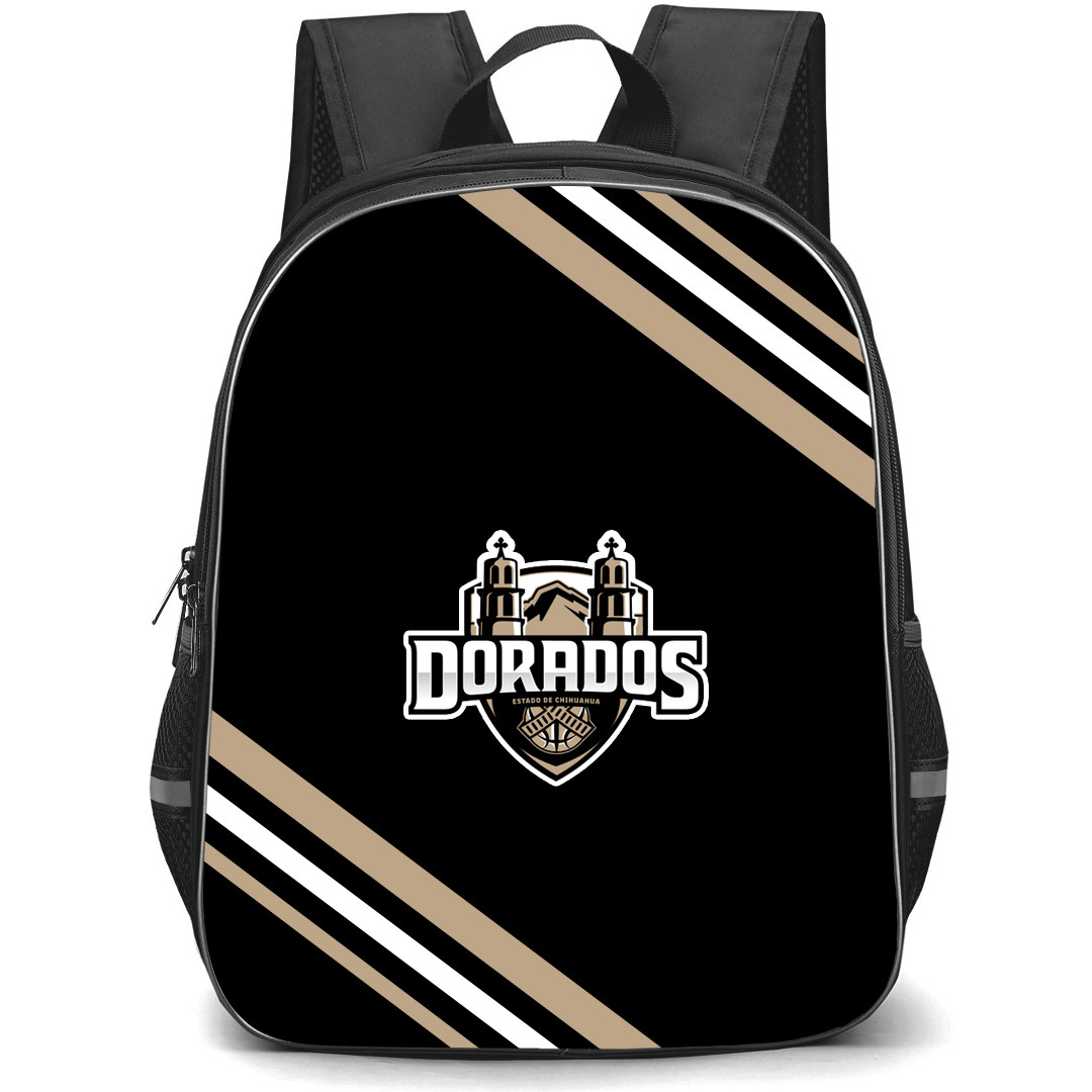 Dorados de Chihuahua Backpack School Bag StudentPack - Large Logo With Stripe
