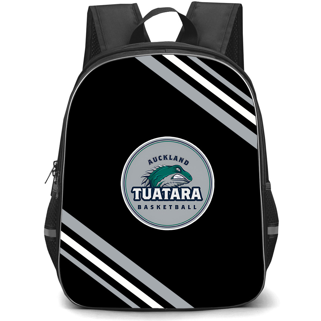 Auckland Tuatara Backpack School Bag StudentPack - Large Logo With Stripe