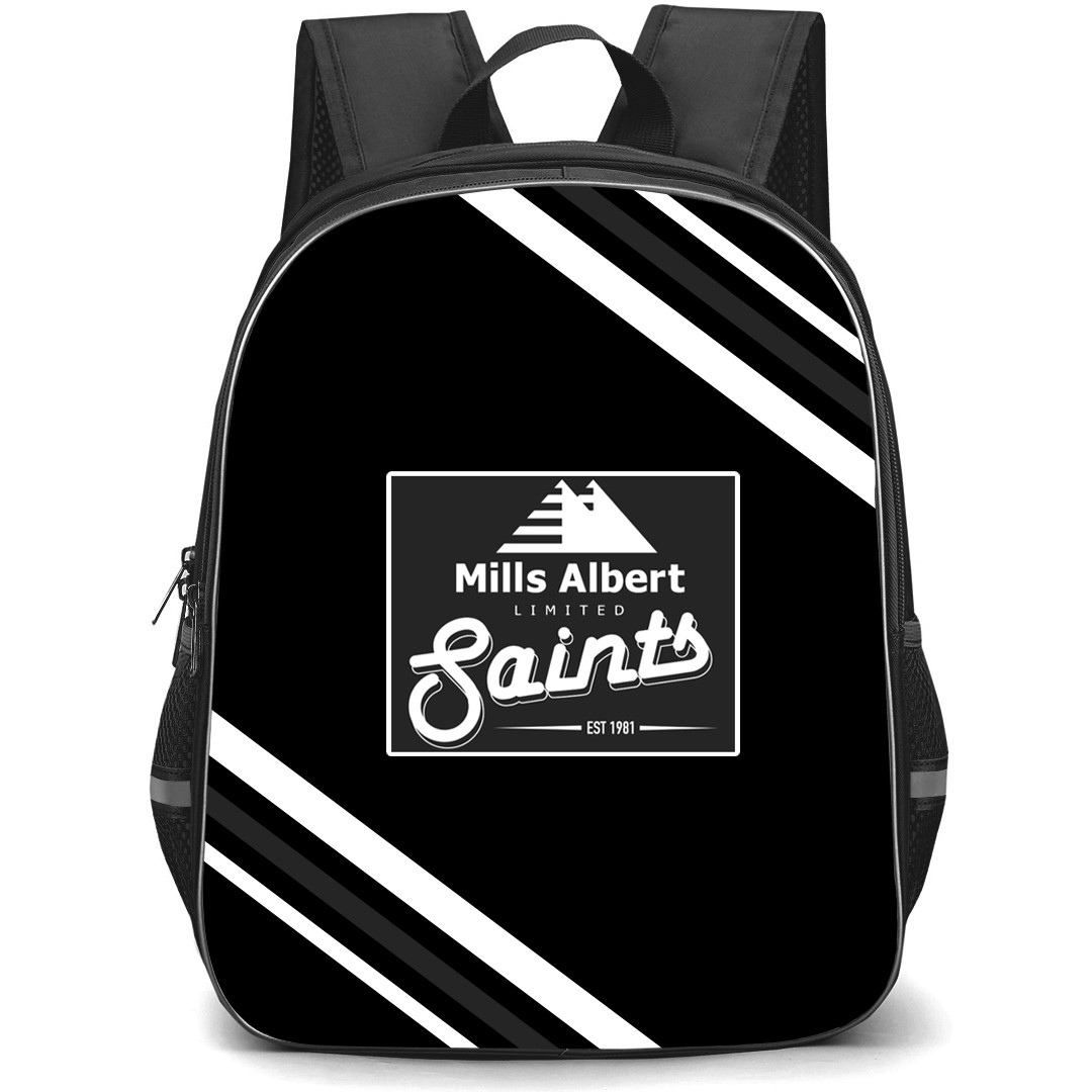 Wellington Saints Backpack School Bag StudentPack - Large Logo With Stripe