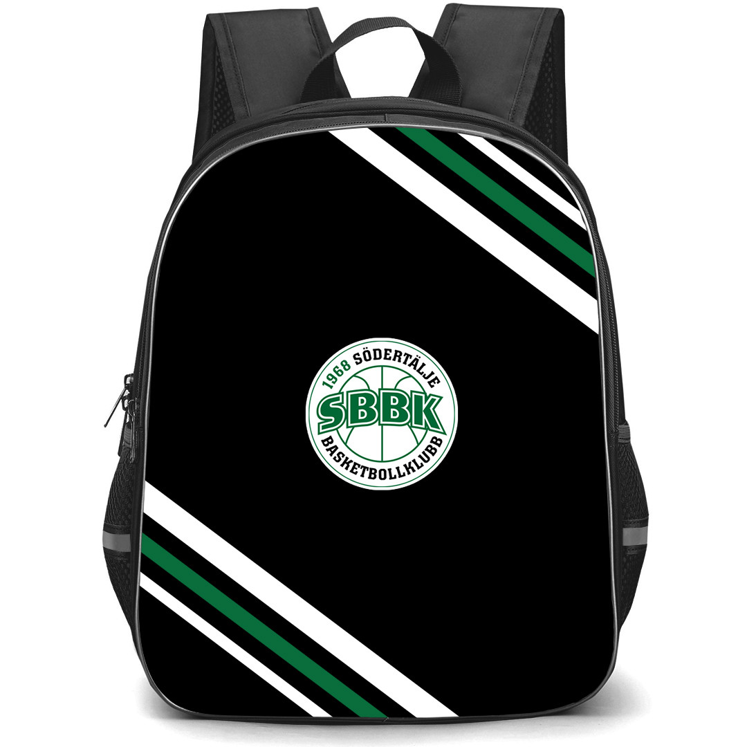 Sodertalje Basketbollklubb Backpack School Bag StudentPack - Sodertalje Basketbollklubb Large Logo With Stripe