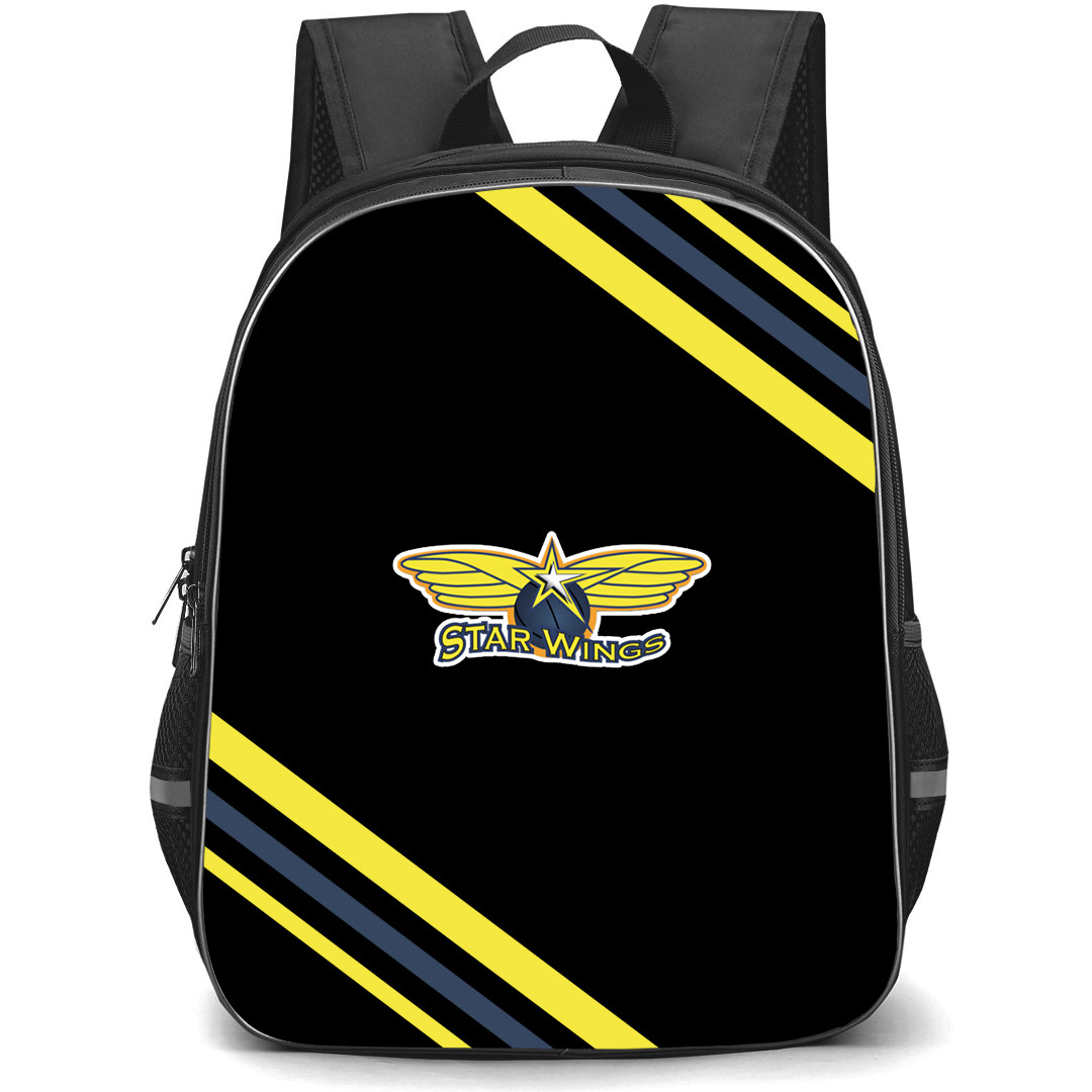 Starwings Base Backpack School Bag StudentPack - Starwings Base Large Logo With Stripe