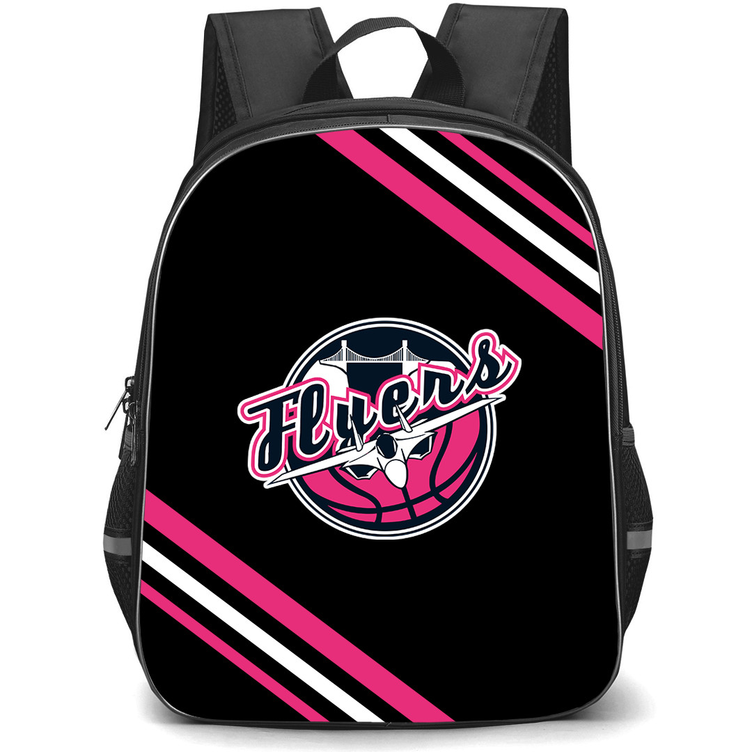 Bristol Flyers Backpack School Bag StudentPack - Large Logo With Stripe