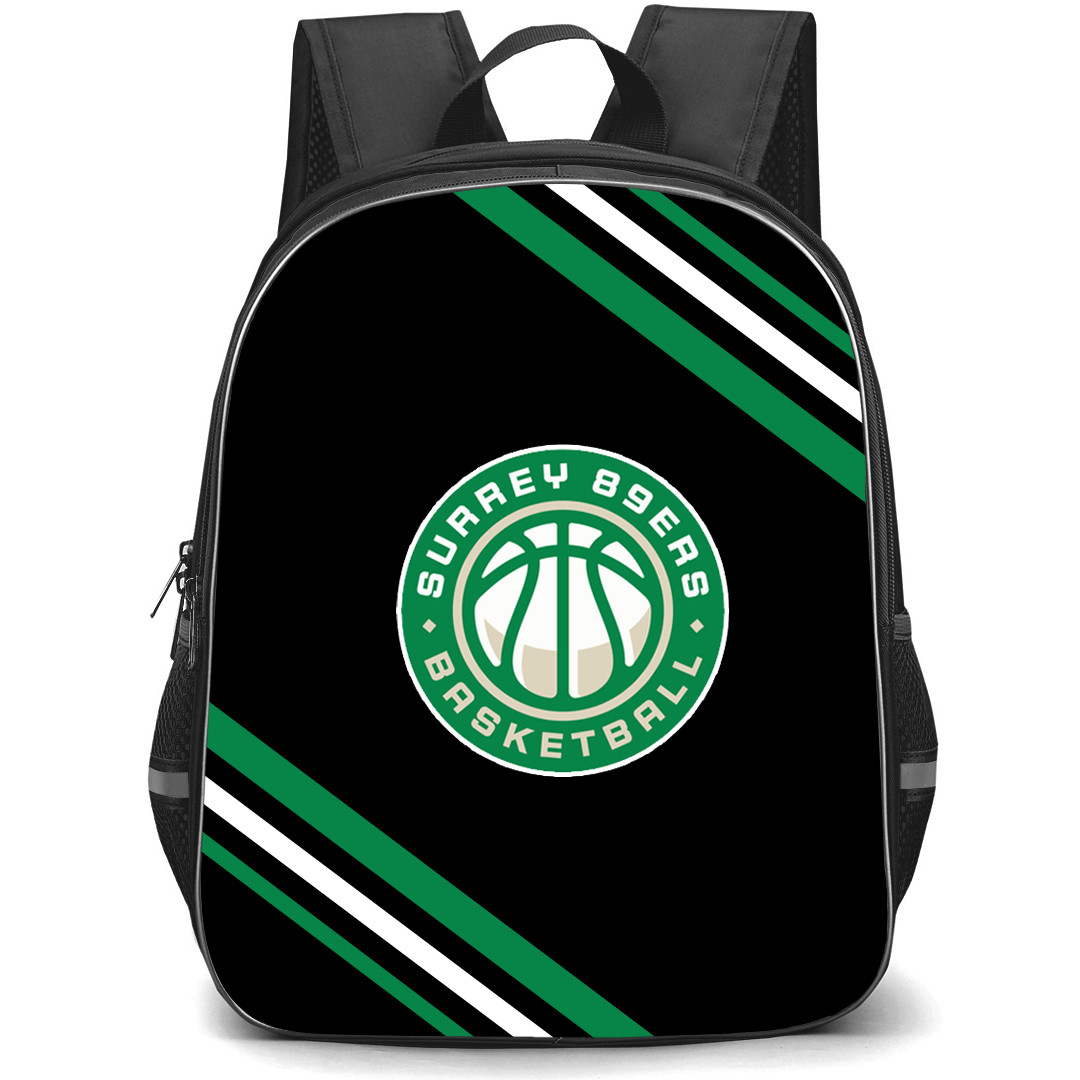 Surrey 89ers Backpack School Bag StudentPack - Large Logo With Stripe