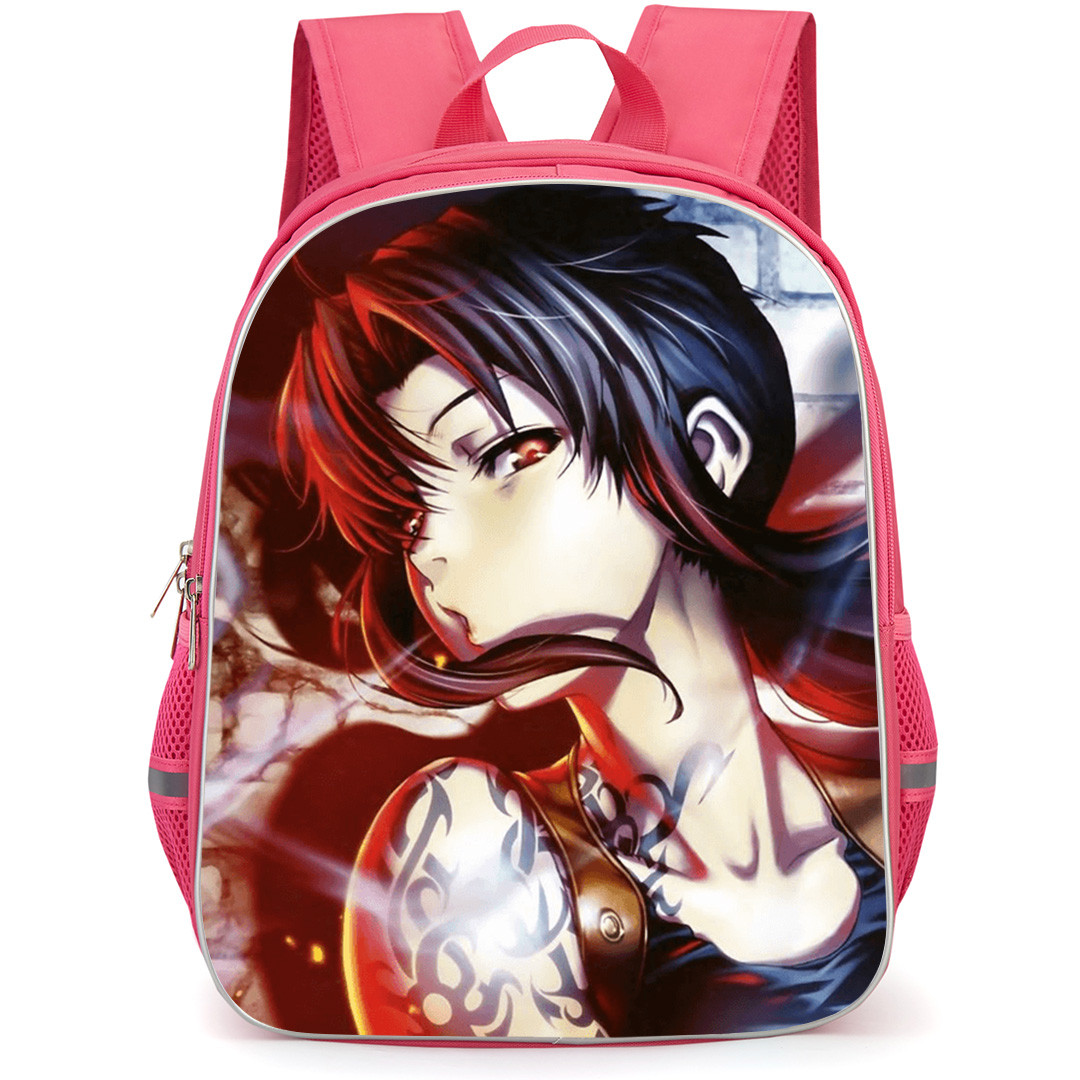 Black Lagoon Revy Backpack School Bag StudentPack - Revy Comic Style Art