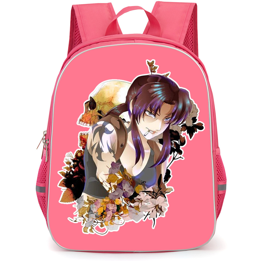 Black Lagoon Revy Backpack School Bag StudentPack - Revy Stylized Sticker
