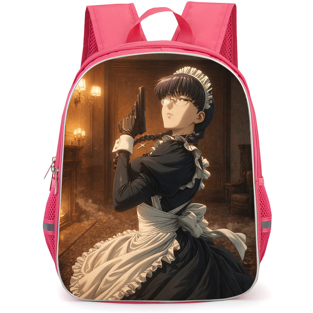 Black Lagoon Roberta Backpack School Bag StudentPack - Roberta Holding a Handgun Poster