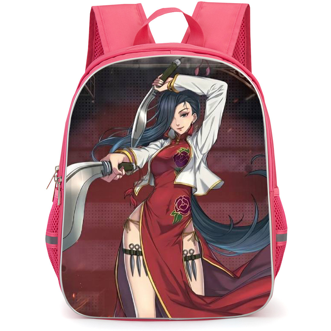 Black Lagoon Shenhua Backpack School Bag StudentPack - Shenhua Scarlet Dancer Poster