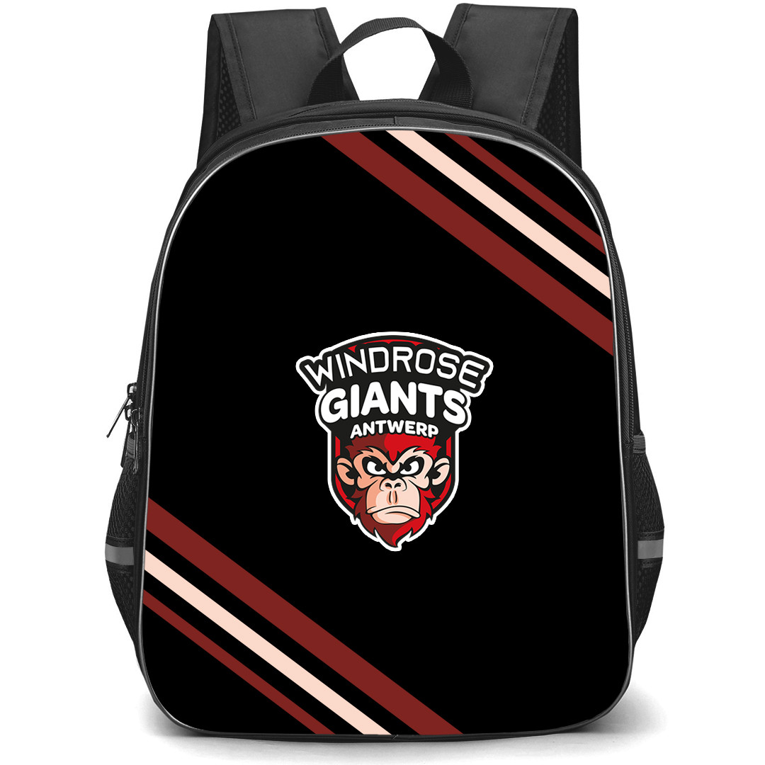 Antwerp Giants Backpack School Bag StudentPack - Large Logo With Stripe