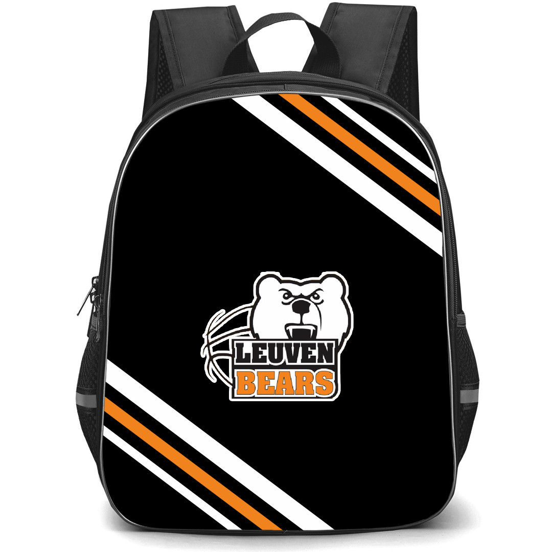 Leuven Bears Backpack School Bag StudentPack - Large Logo With Stripe