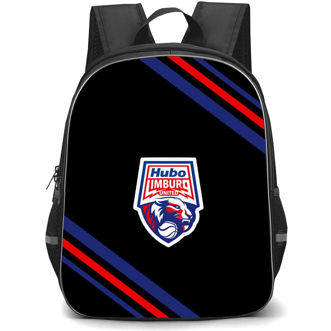 Limburg United Backpack School Bag StudentPack - Large Logo With Stripe