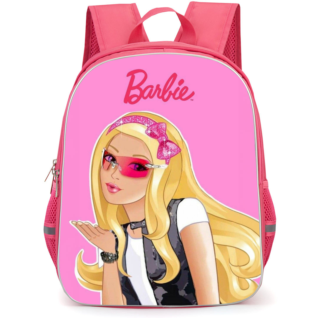 Barbie Backpack StudentPack - Barbie Blowing A Kiss Illustration