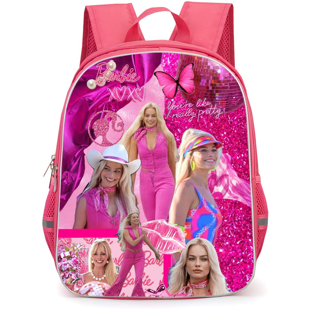 Barbie Backpack StudentPack - Barbie Margot Robbie Collage Art