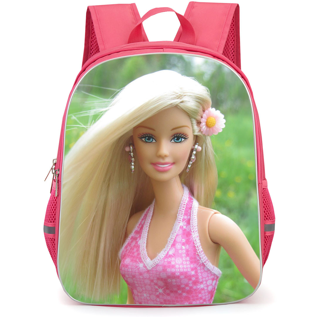 Barbie Backpack StudentPack - Barbie Pink Halter Top Realistic Art