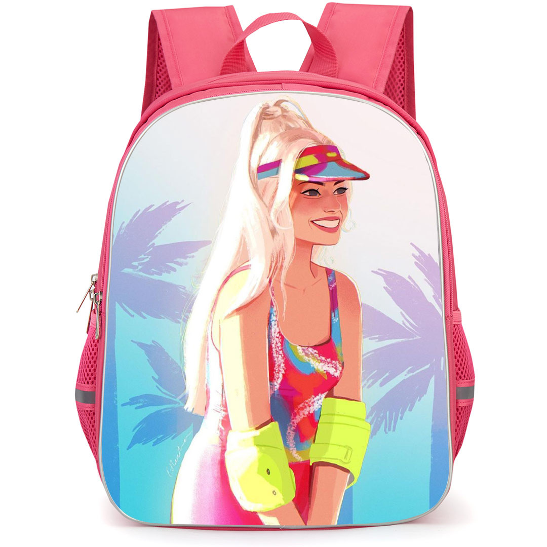 Barbie Backpack StudentPack - Barbie Sports Attire Movie Illustration