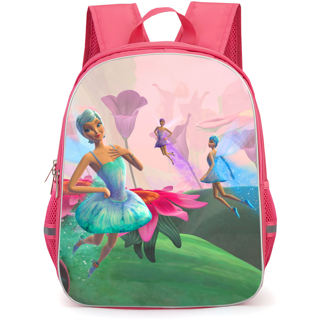 Barbie Fairytopia Backpack StudentPack - Barbie Fairytopia Fairies Flying Movie Art
