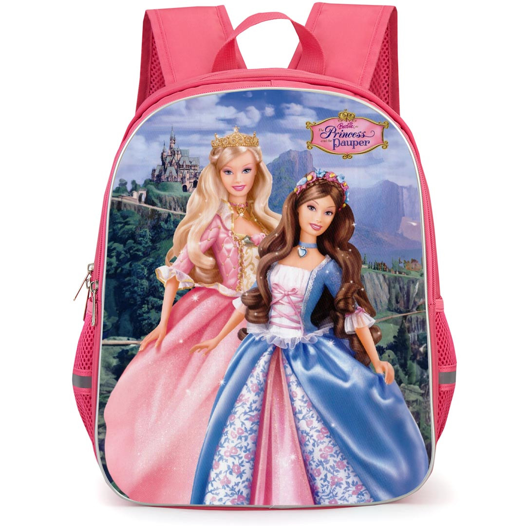Barbie Princess And The Pauper Backpack StudentPack - Barbie Princess And The Pauper Smiling Realistic Art